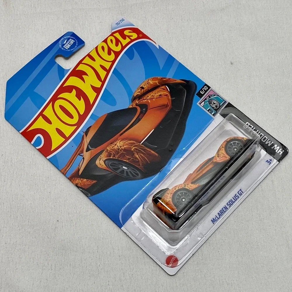 Hot Wheels McLaren Solus‎ GT Orange 70/250 HW Modified 6/10 NIP 2024